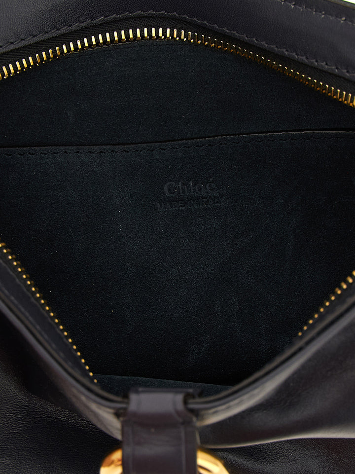 Chloé Kerala 25 Shoulder Bags - Black | 9428aecc24d6f1fc2bbe3f2bcb58afda9a69b8fd
