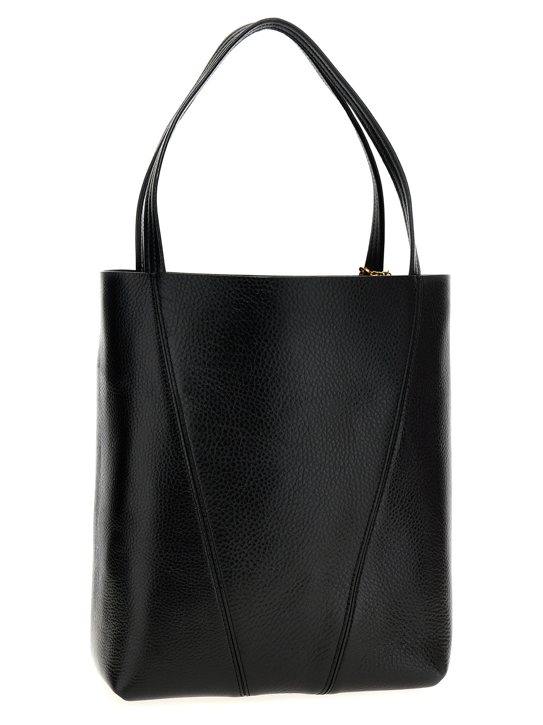 Chloé Spin Shoulder Bags Black