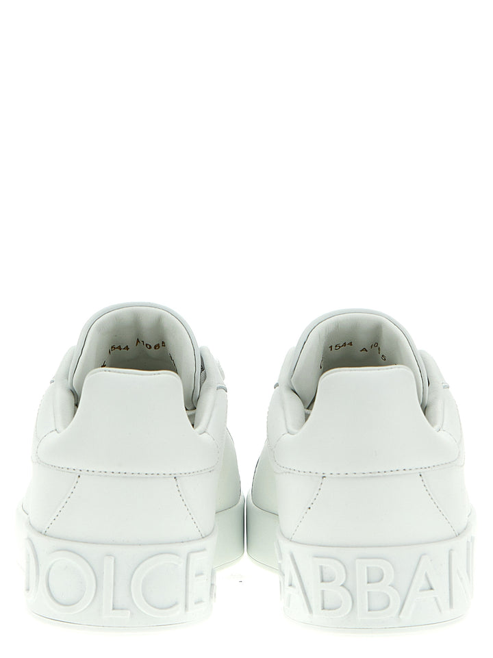 Dolce & Gabbana Portofino Sneakers - White | f7d62a255ed9f5feb98fb32616ea7361b121fce3