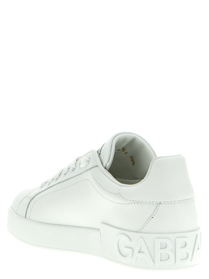 Dolce & Gabbana Portofino Sneakers - White | 2e0db1e33ea5a44c9073569f05fa9f619c2d4277