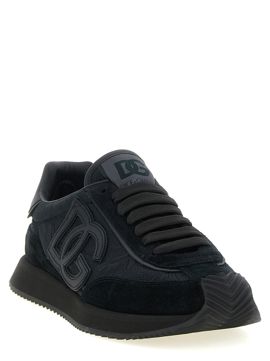 Dolce & Gabbana Dg Cushion Sneakers - Black | 157e32d455f86972120ec951305015201ed1ea89