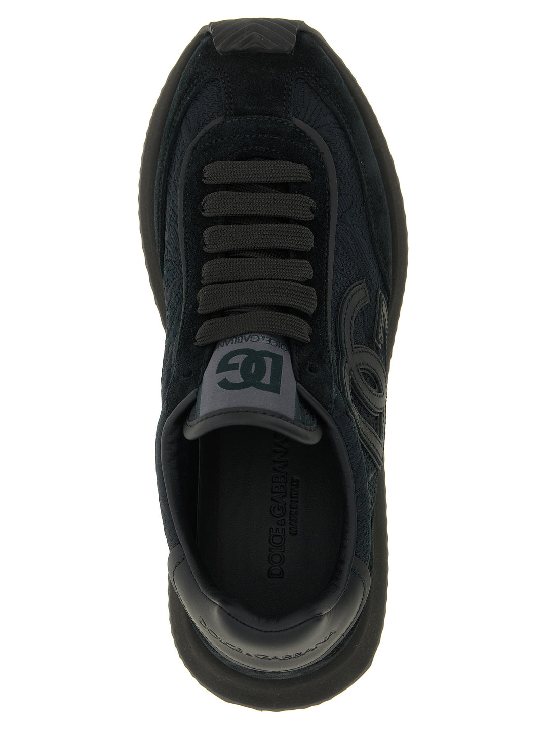 Dolce & Gabbana Dg Cushion Sneakers - Black | a2d2c17a5895159d884e678bde685b69c2115704