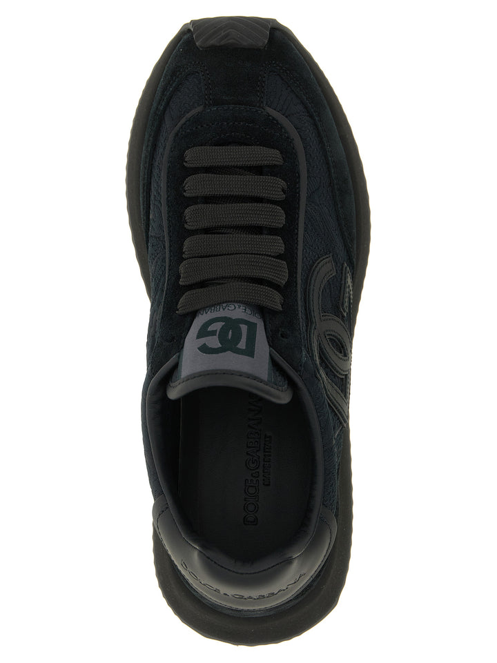 Dolce & Gabbana Dg Cushion Sneakers - Black | a2d2c17a5895159d884e678bde685b69c2115704