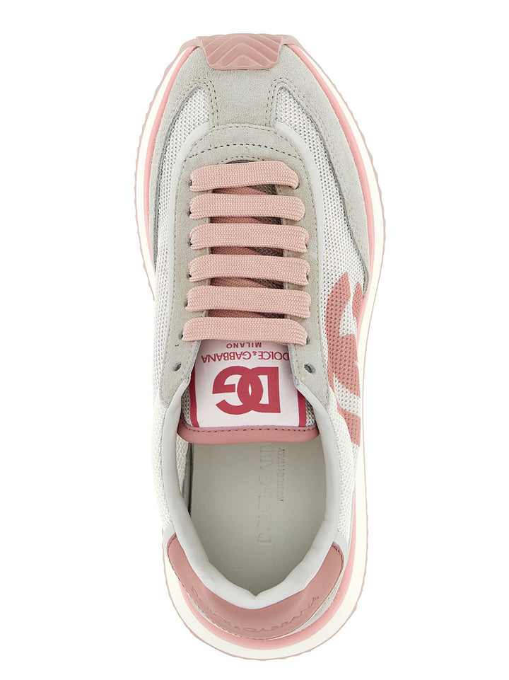 Dolce & Gabbana Dg Cushion Sneakers - Pink | 2506b6ddcfd89fd1fba2bd3e60f742c192968bb6