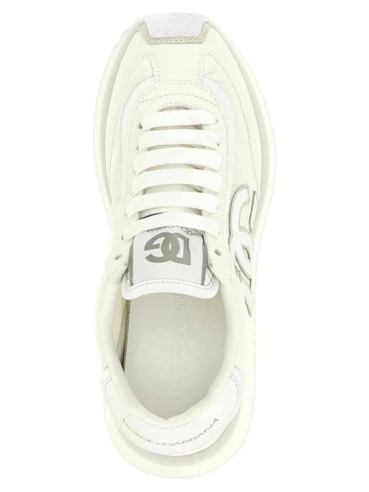 Dolce & Gabbana Dg Cushion Sneakers - White | 3635e085ebbc882352fca55a119fcfb9c33d5de7
