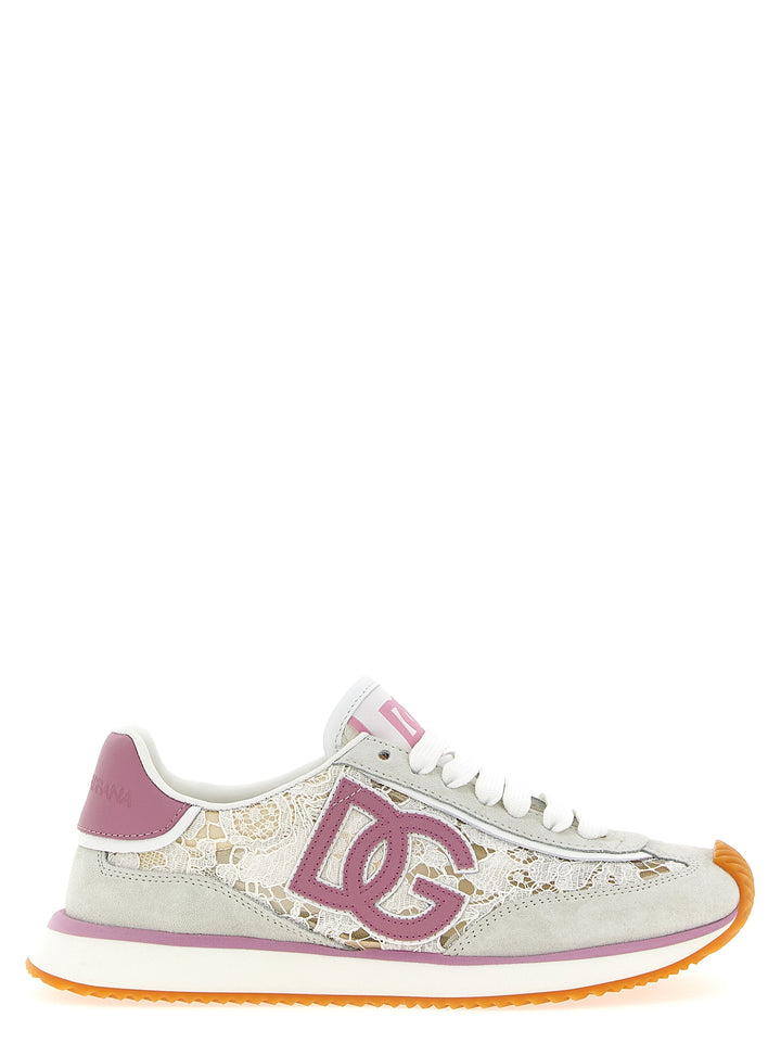 Dolce & Gabbana Dg Cushion Sneakers - Pink | 23fbb176e078ff0de4b00612f0e8666c79af8205