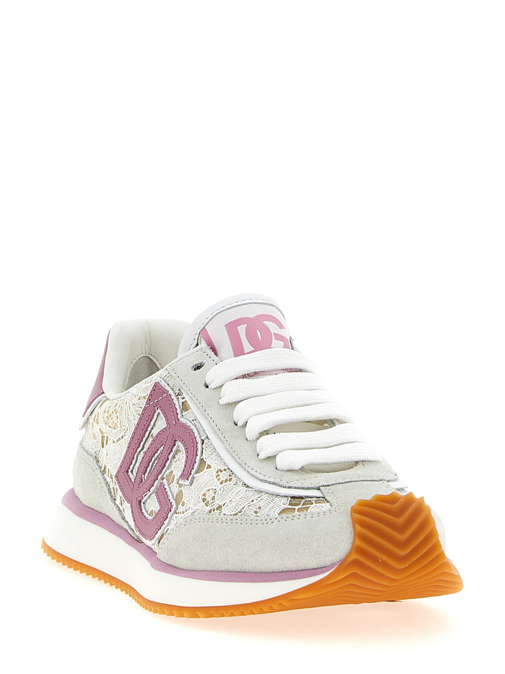 Dolce & Gabbana Dg Cushion Sneakers - Pink | 2b1534b119dde15dc9f2904805979d6d0844e5a9