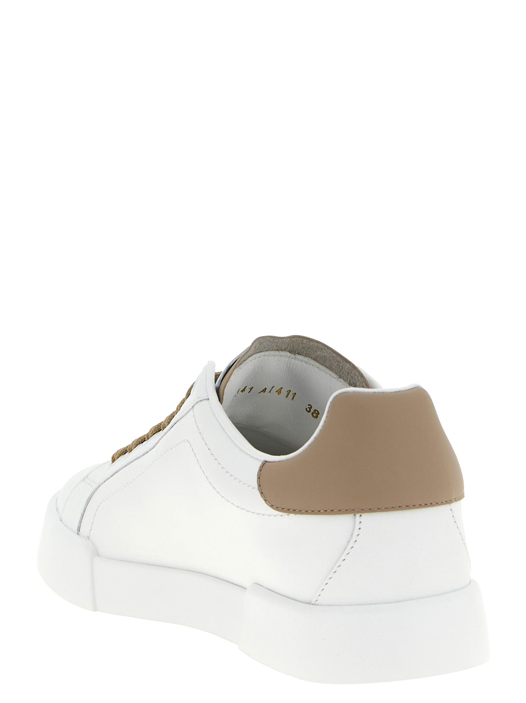 Dolce & Gabbana Portofino Sneakers - Beige | 20f805410180488a2e0082ac4c8b288a311f711c
