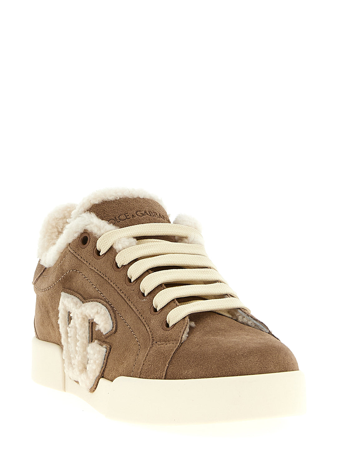 Dolce & Gabbana Portofino Sneakers - Brown | 2116b57d2cb96e00fa301dea2a1c9567f6e7822f