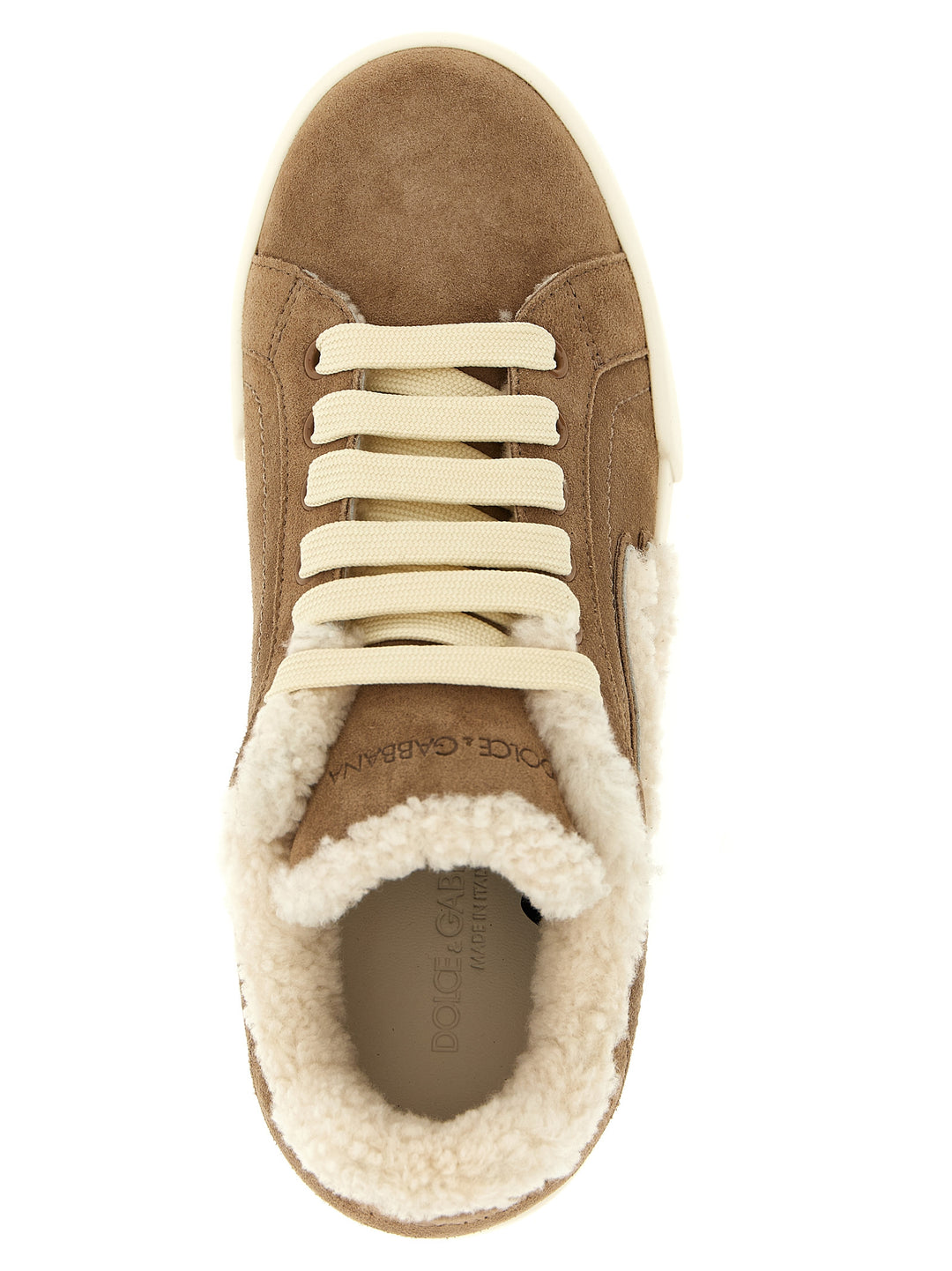 Dolce & Gabbana Portofino Sneakers - Brown | ffd2f811251432020cb08ea6686879f376fe2ff2