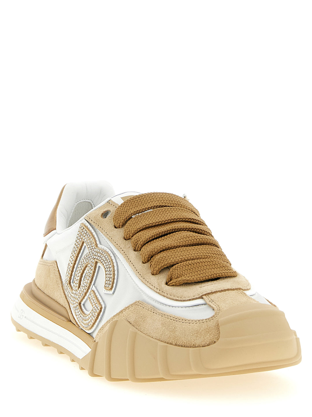 Dolce & Gabbana Dg Athletic Sneakers - Beige | 84174da5ce0668ca0df0c3aa27f21d76089c77d4