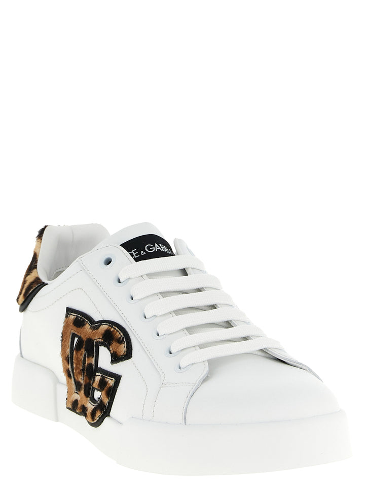 Dolce & Gabbana Portofino Light Strobel Sneakers - Brown | 5eebf2061b7d67b03f2557afa80a0d116442a188