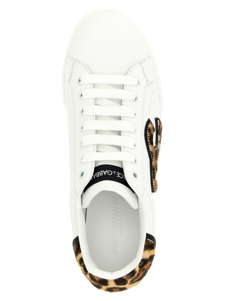 Dolce & Gabbana Portofino Light Strobel Sneakers - Brown | 861056476562d88060db8498ae29cfb9fc871049