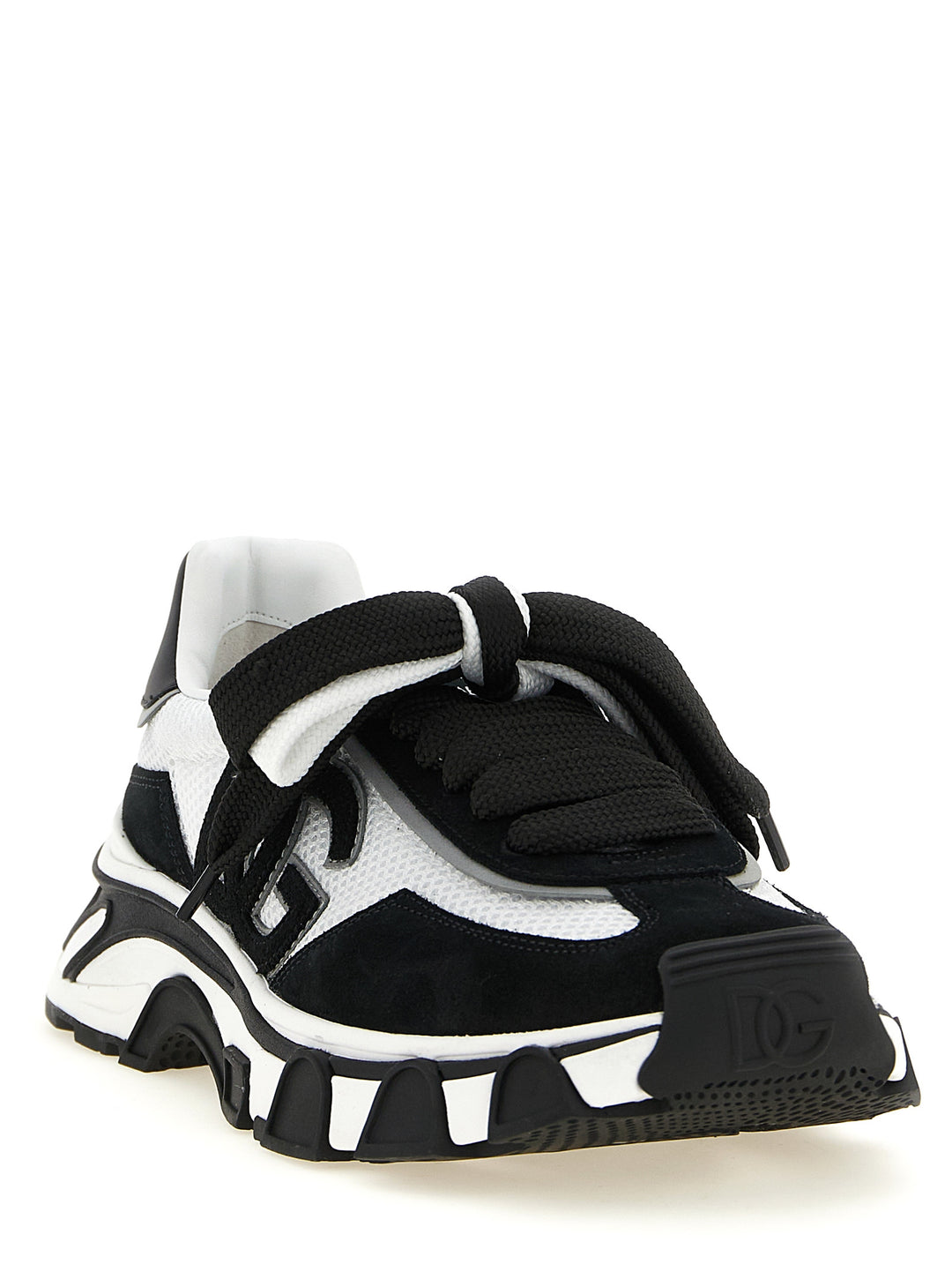 Dolce & Gabbana Dg Country Road Sneakers - White/Black | 57e63ffcaaa5a227af4d5de1d9080ae82bcded91