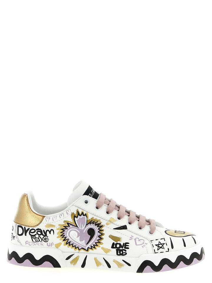 Dolce & Gabbana Portofino Sneakers - Multicolor | d68f9663e47ed69167f26d7421ac72af467ed0af