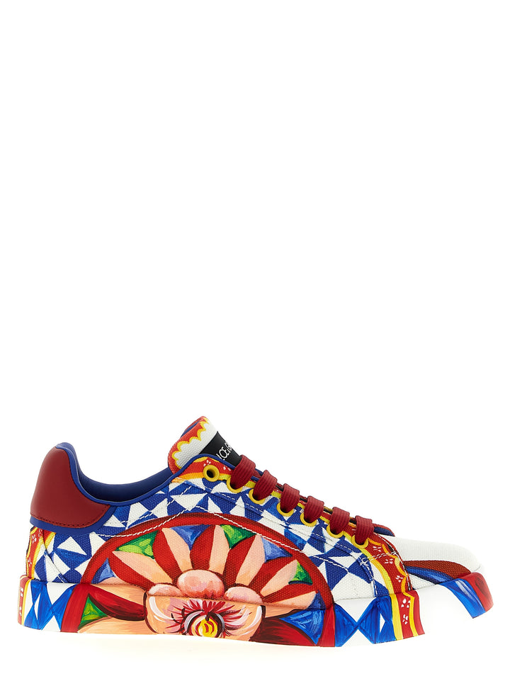 Dolce & Gabbana Portofino Sneakers - Multicolor | 6608ca3faa486c464e8a19b534d642ea5790912a
