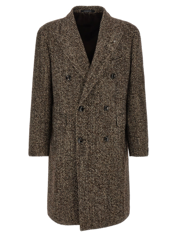 Londra Coats And Trench Coats Brown