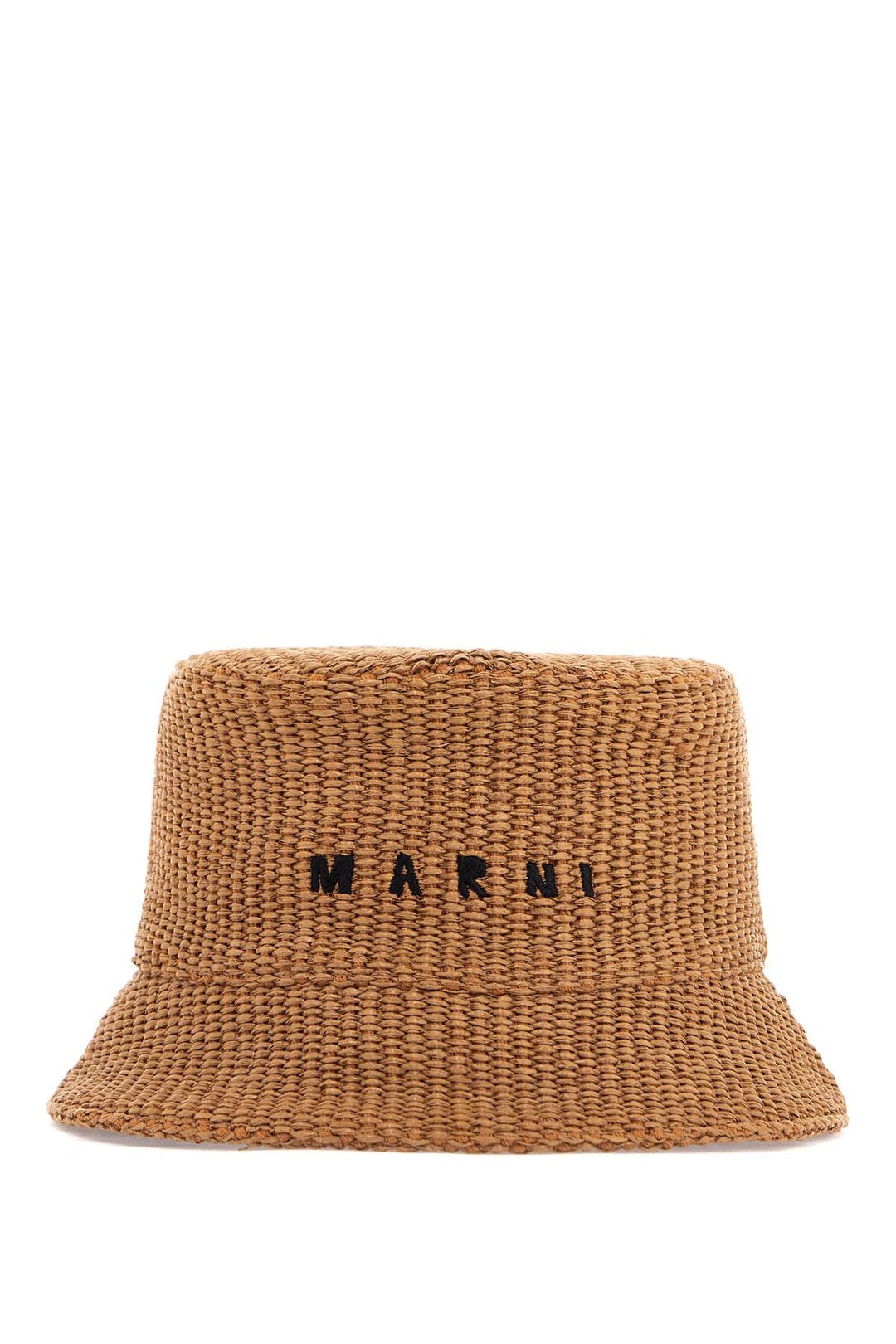 Raffia Effect Bucket Hat