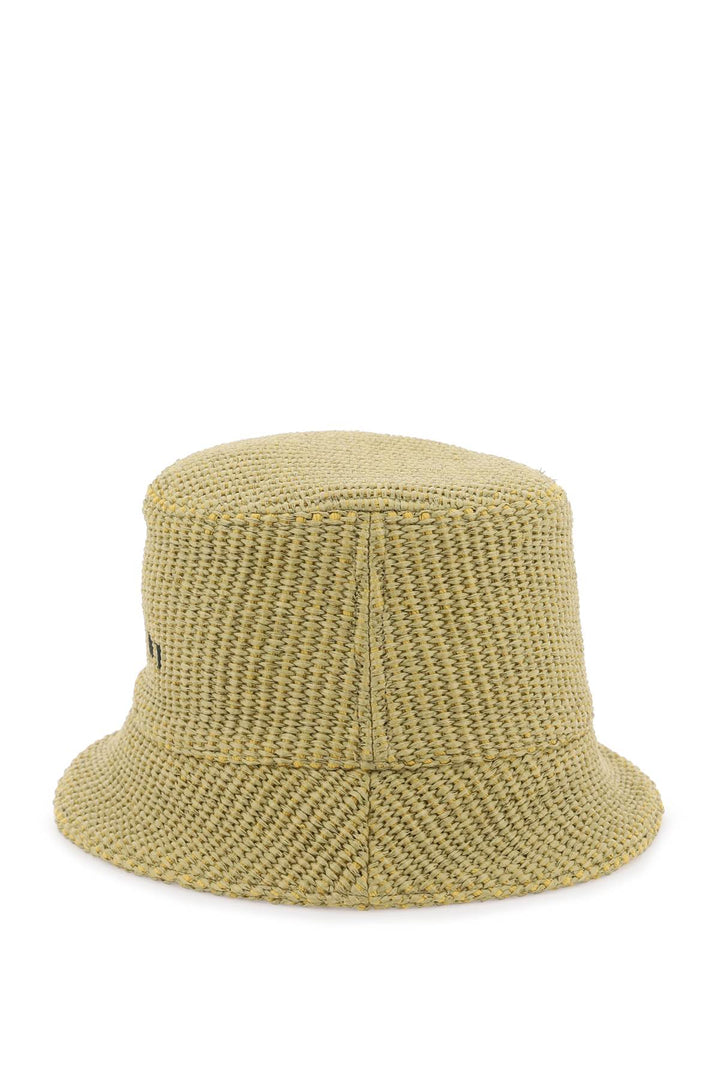 Cappello Bucket Effetto Rafia