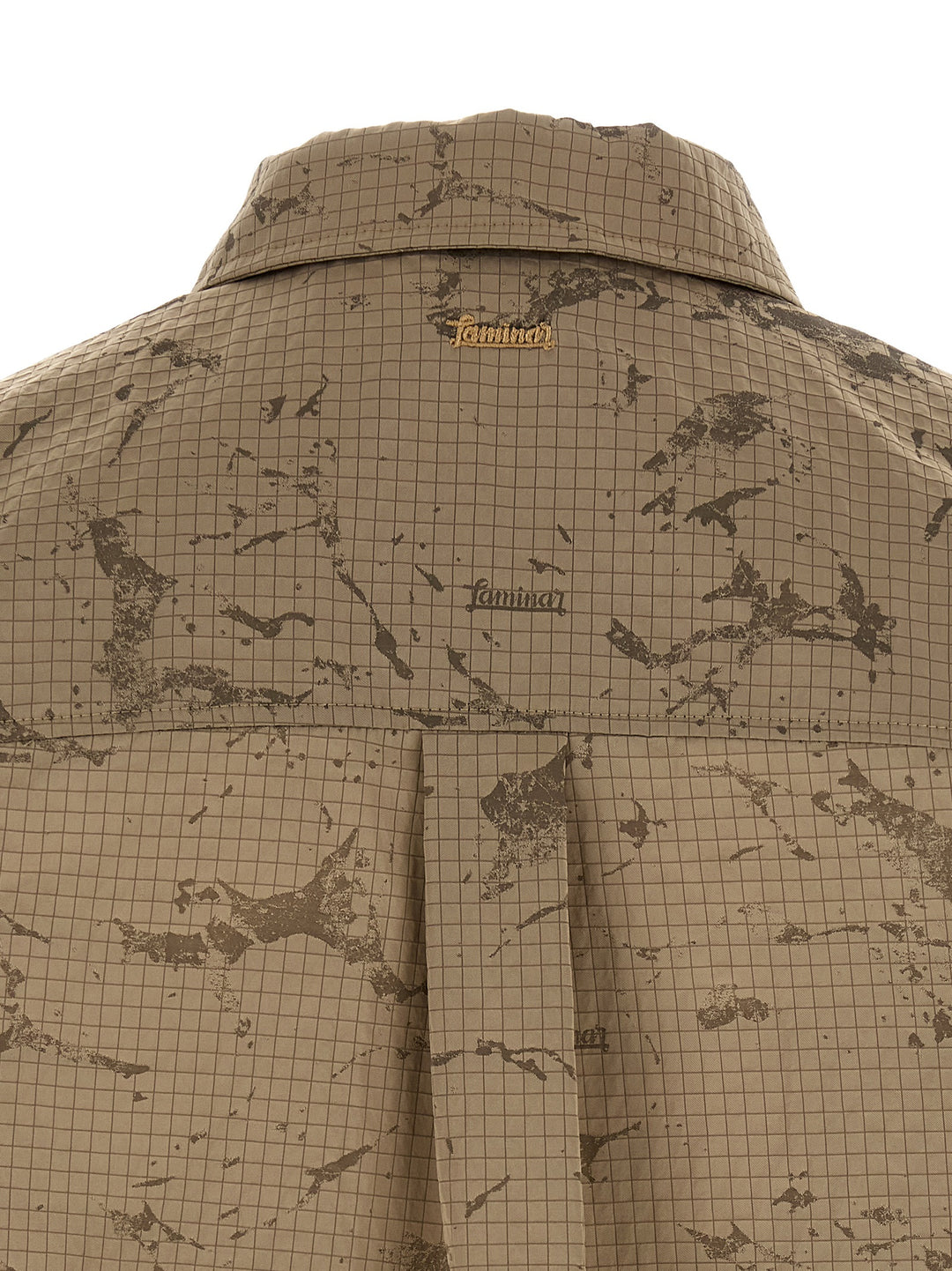 Laminar Ripstop Overshirt Shirt and Blouse - Beige | 6f6368780b681ef974d69788bbdb7e2dee40e27a