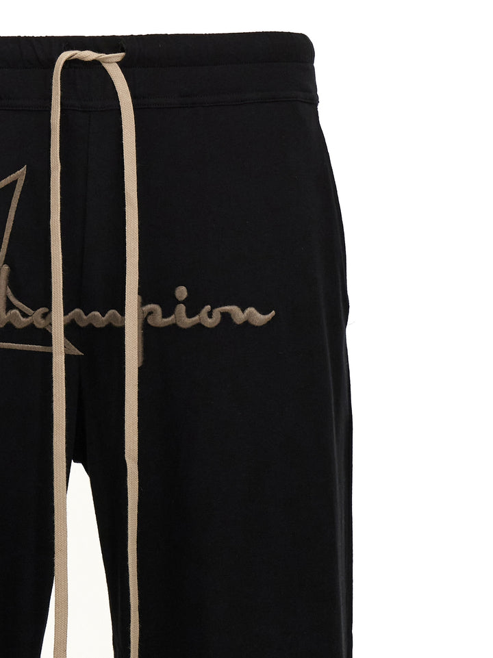 Rick Owens X Champion Joggers Pants Black