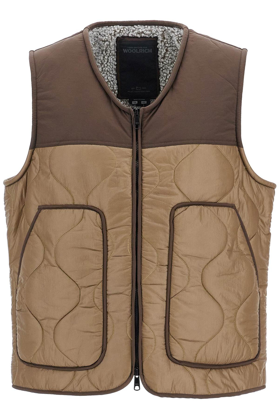 Gilet Foderato In Sherpa By Todd Snyder