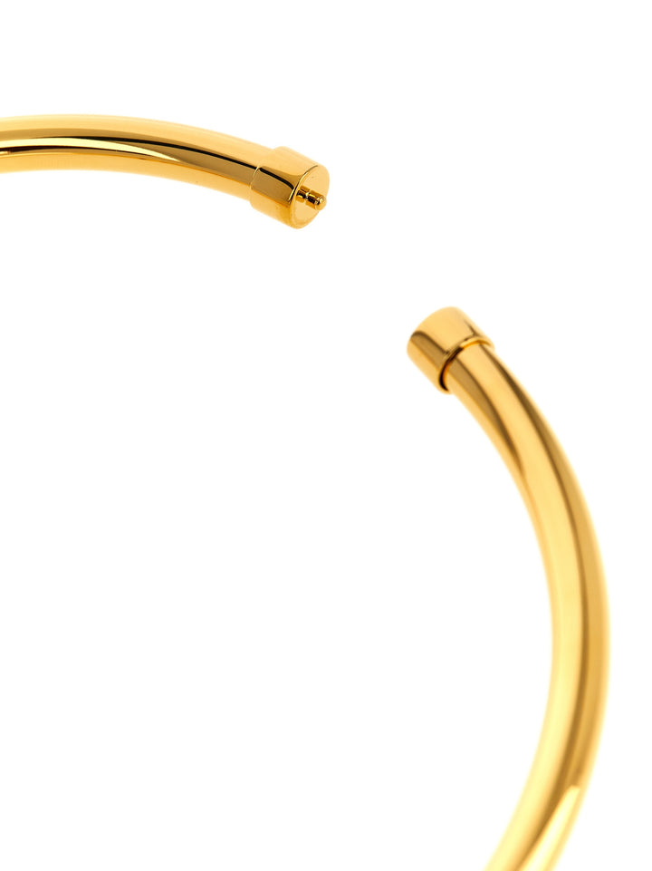 Elisabetta Franchi Logo Necklace Jewelry - Gold | e528e5e3cb856cd6858cf6d507e0a947e42ef41e