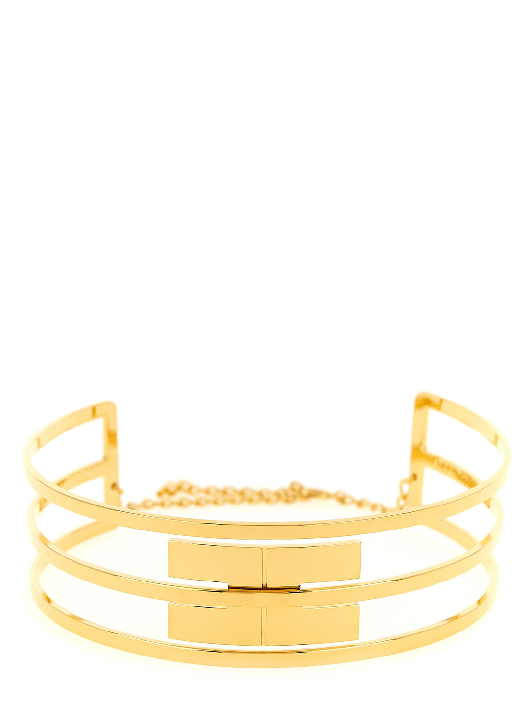 Elisabetta Franchi Logo Band Necklace Jewelry - Gold | 206e0f14a174e61ea901394e3c42643b4856d768