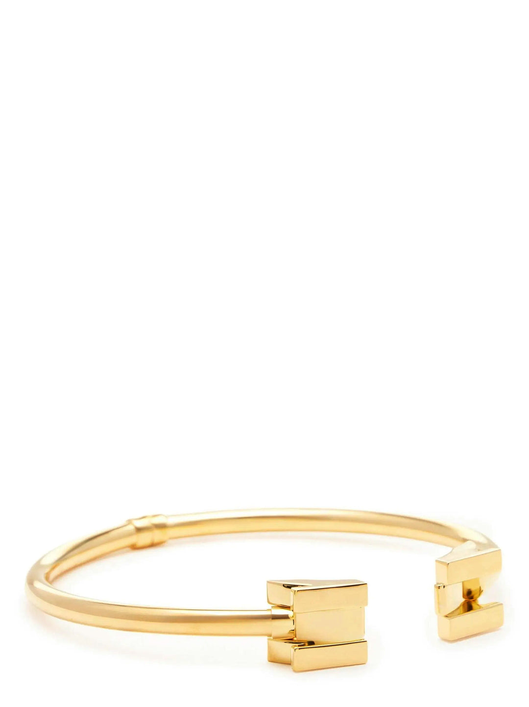 Elisabetta Franchi Geometric Logo Necklace Jewelry - Gold | 8797fbccf8c43b4e95fdd738d522976b5522bc6a