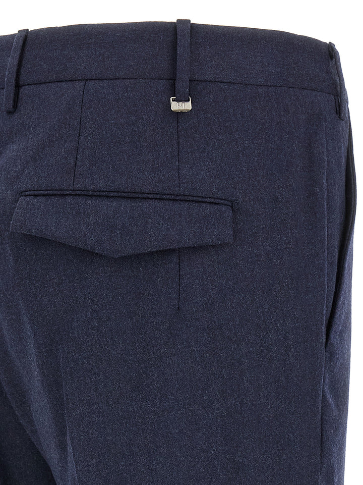 Pt Torino Wool Pants - Blue | d3784752887acfd452b13c6365881d2a8e90e16b