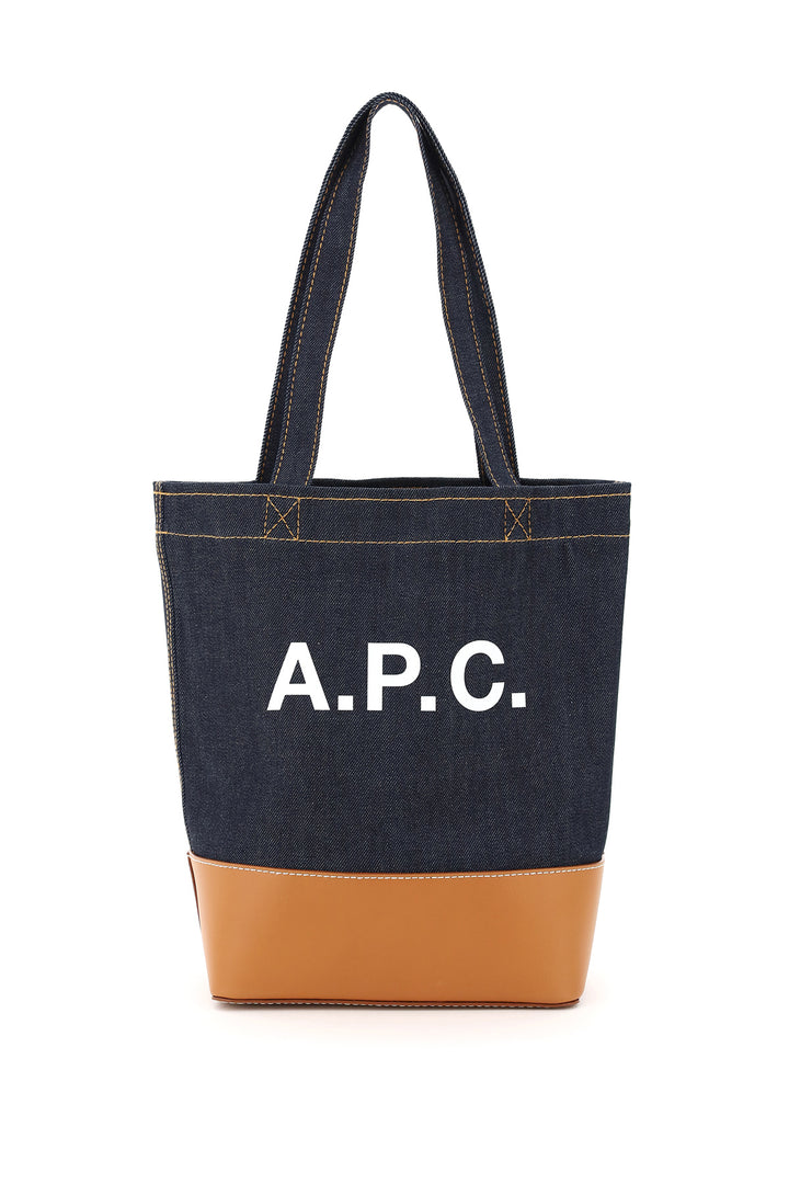 Axel Small Denim Tote Bag