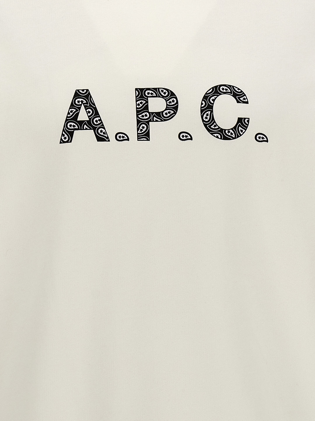 A.P.C. Timothy Sweatshirt - White/Black | bd8a95960bdb580747d7dc08c01678a5dcda66f0