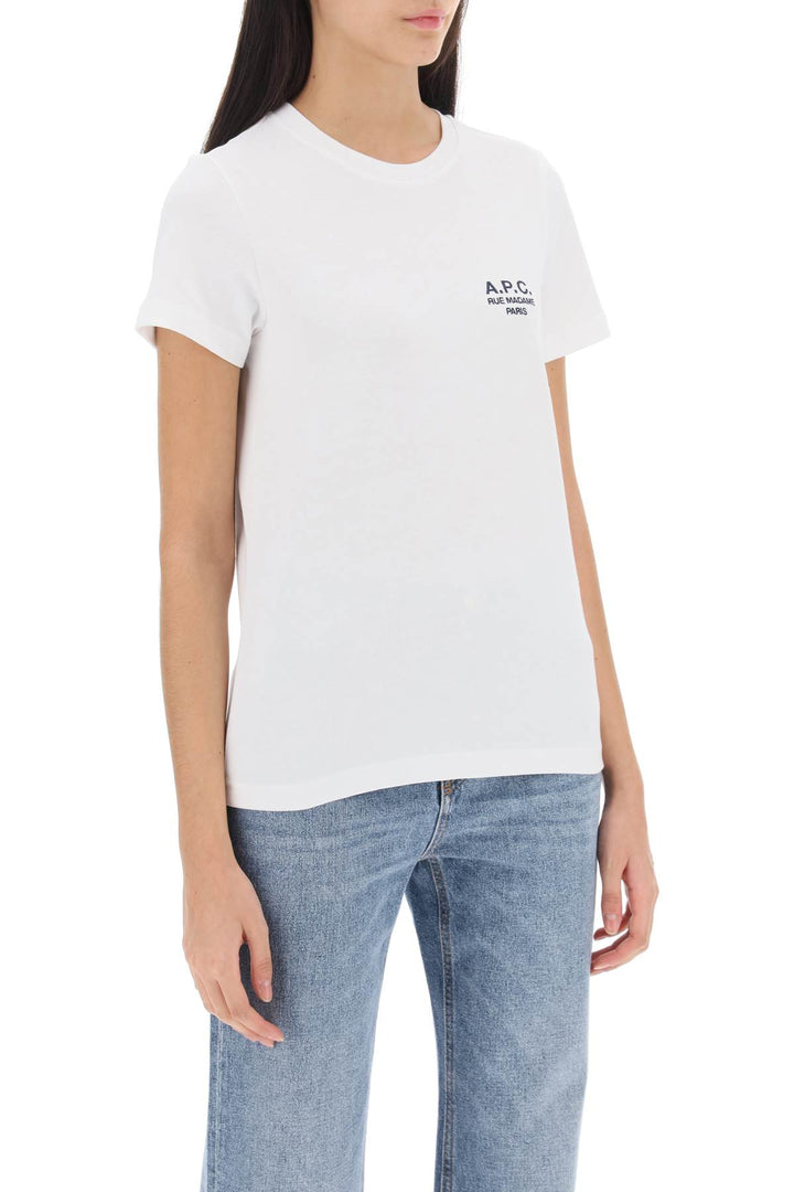 Denise T Shirt With Logo Embroidery