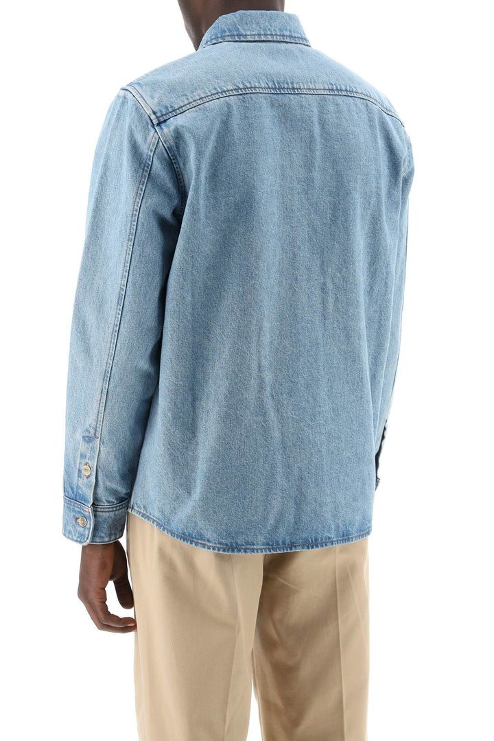 Vittorio Brodée Poitrine Denim Overshirt