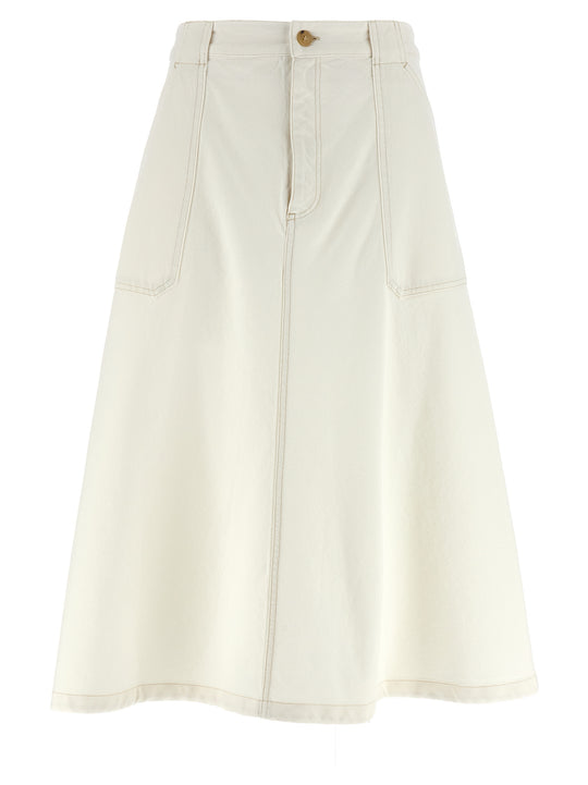 Laurie Skirts White