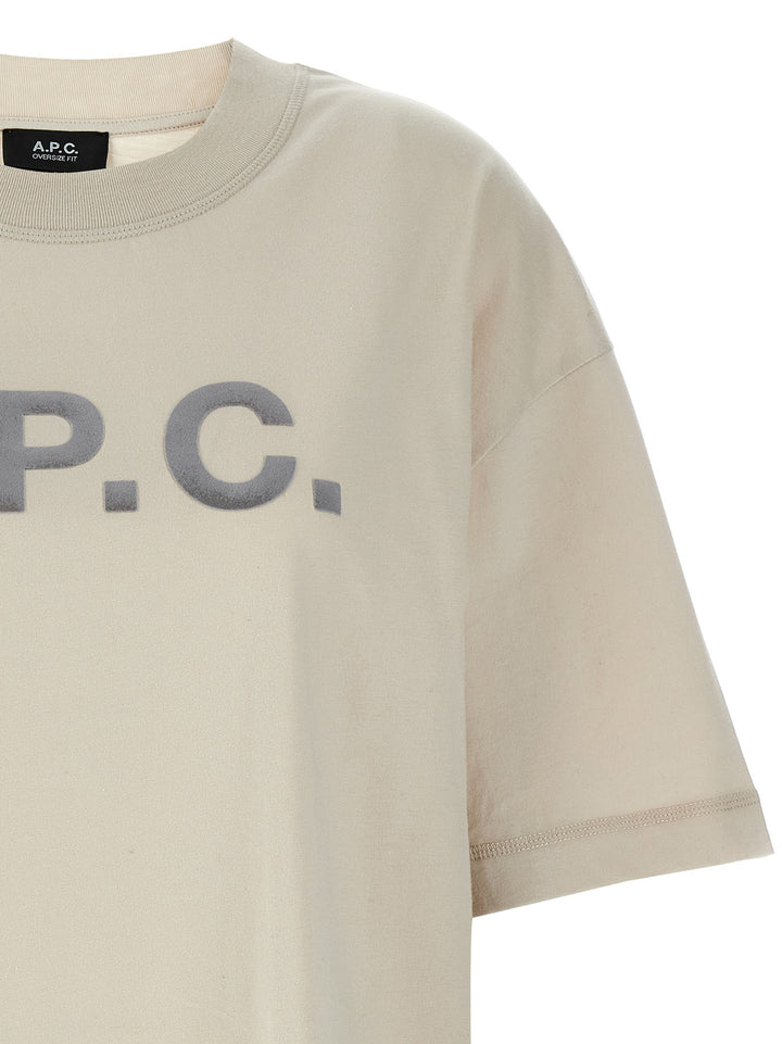 Oversize Grand Vpc T-Shirt Beige