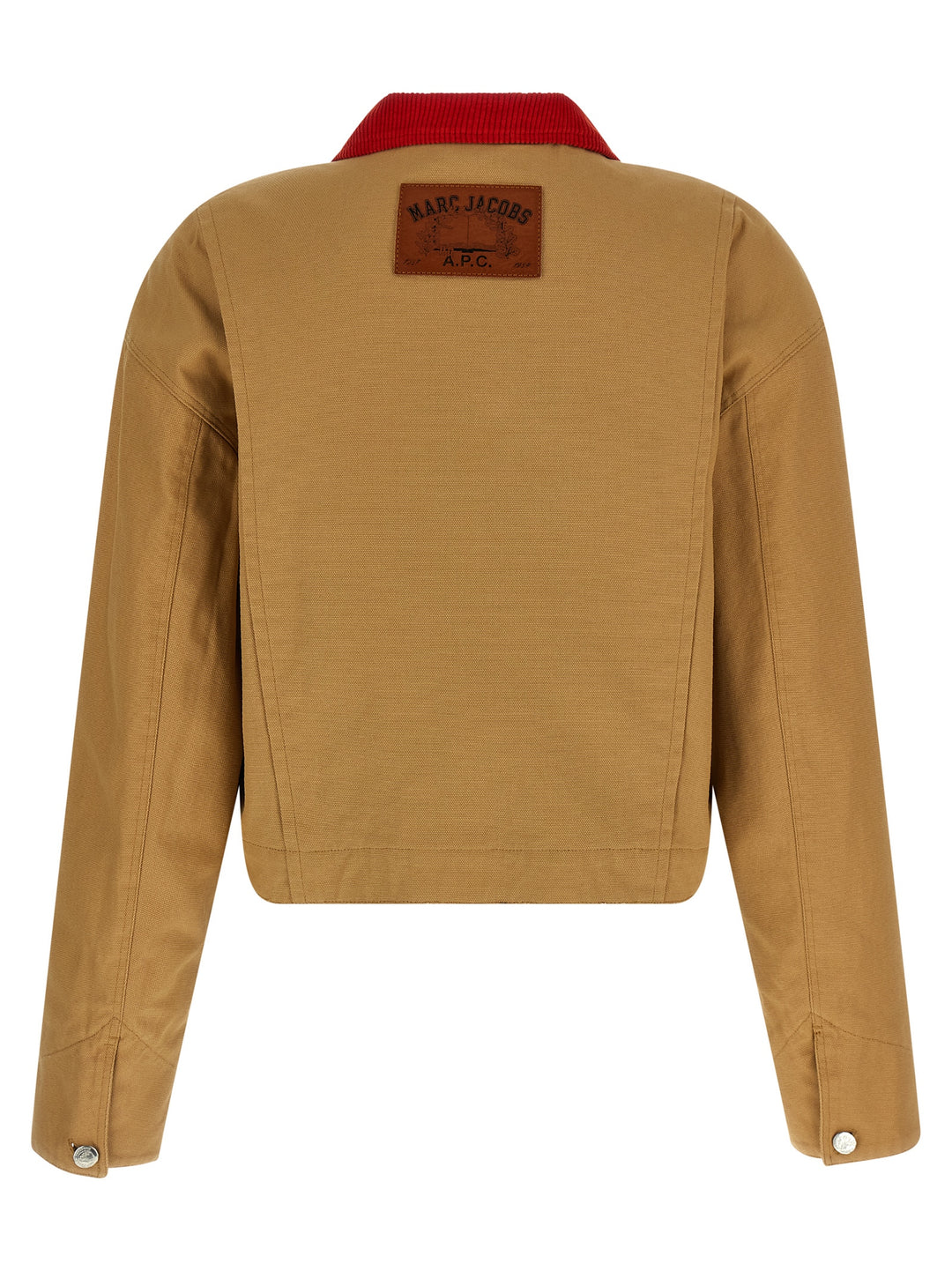 A.P.C. A.P.C. X Marc Jacobs Capsule Jacket Puffer Jackets - Beige | 1476e086479664641ffd4975427d852ef21931c1