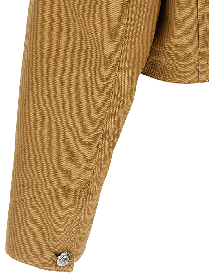 A.P.C. A.P.C. X Marc Jacobs Capsule Jacket Puffer Jackets - Beige | d34bd7b47a7715a531fde45027afbcede64a753f