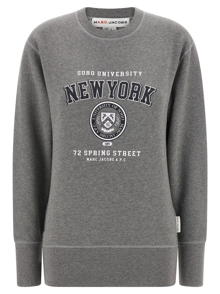 A.P.C. Ny Sweatshirt - Gray | 9f39540a35299d73c5877cdc9f8eac752042491a