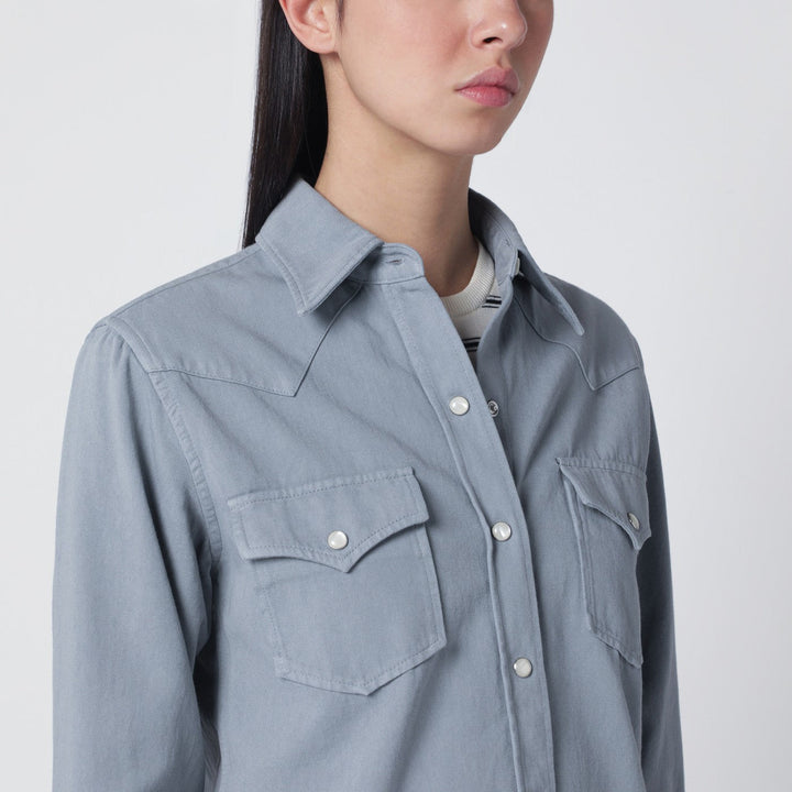 A.P.C. Shirts & Tops - Blue | 39b2b79d911b5649cae208da902e31a5f7f5ee8d