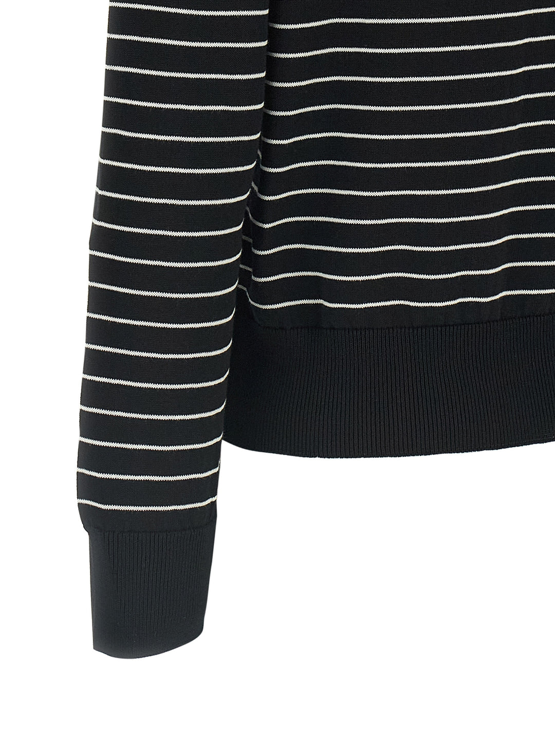 A.P.C. Sima Sweaters and Cardigans - White/Black | 35d022cd6c3c413b749f7de49c1b185efe3d2438