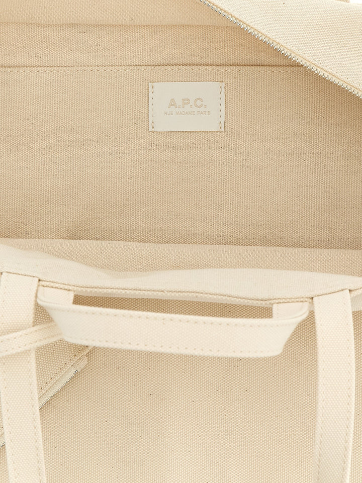 A.P.C. Le Drummer Toile Tote Bag - Beige | ea0868790f80ca6468c3ccbf63a74661cae94469
