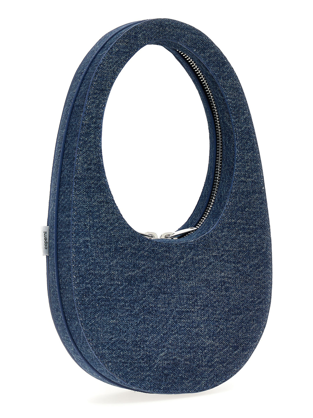 Denim Mini Swipe Bag Hand Bags Blue