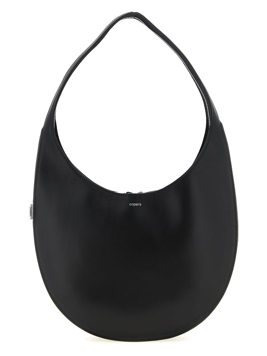 Soft Swipe Shoulder Bags Black