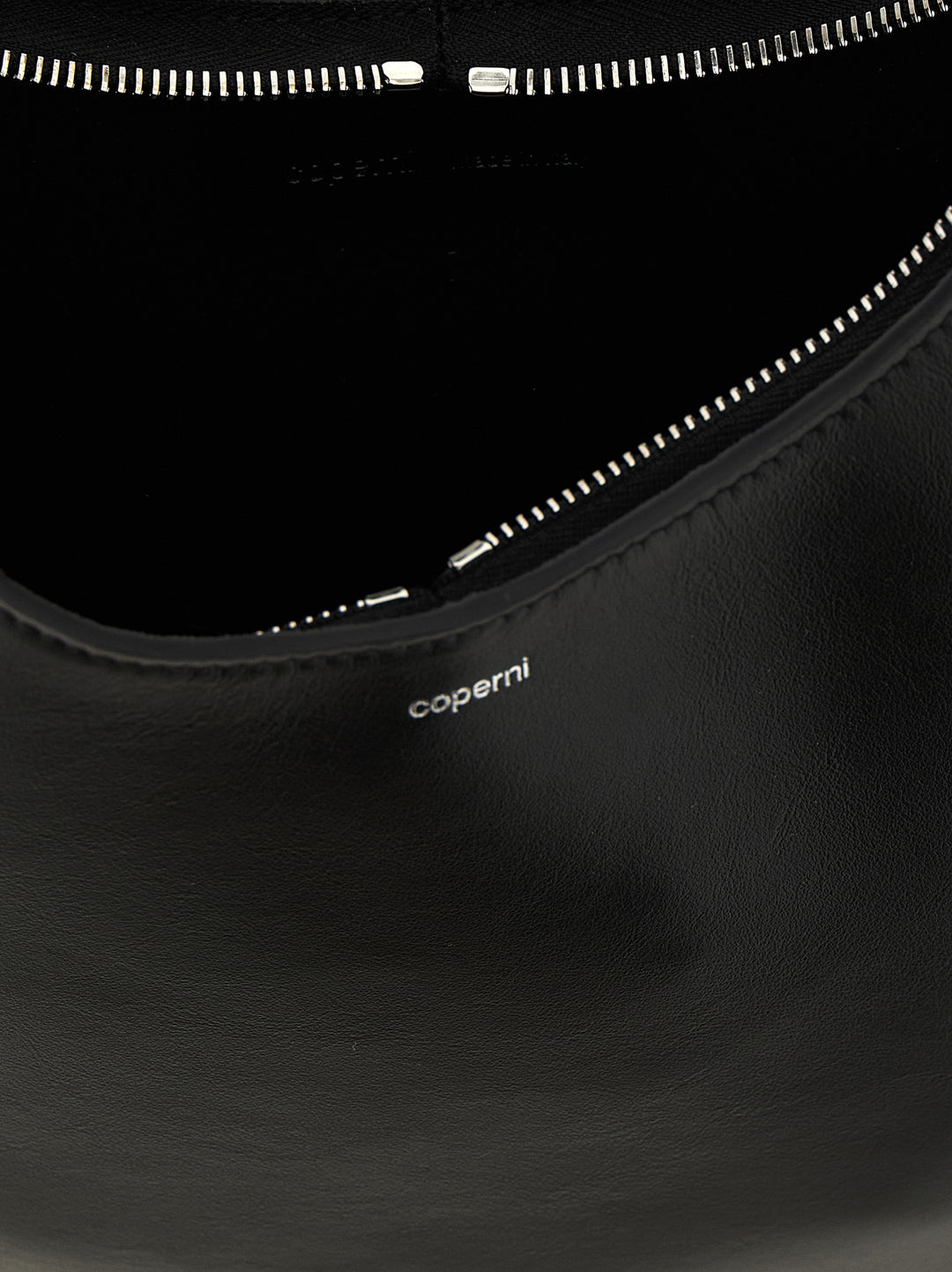 Coperni Soft Swipe Shoulder Bags - Black | 1c70c3d74783d637c8d57700cc13a1f0248fe000