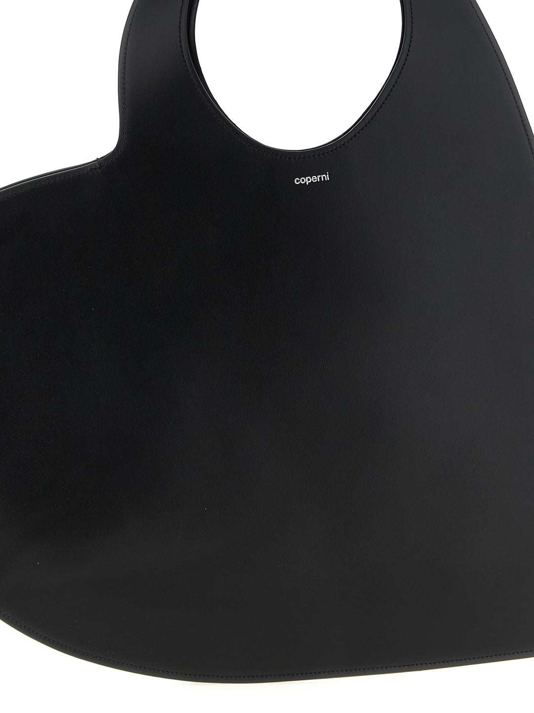 Coperni Double Heart Shoulder Bags - Black | 9593d46a3ede5c6682c83637bcdbabadc67538ee