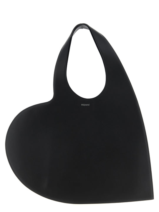 Heart Shoulder Bags Black