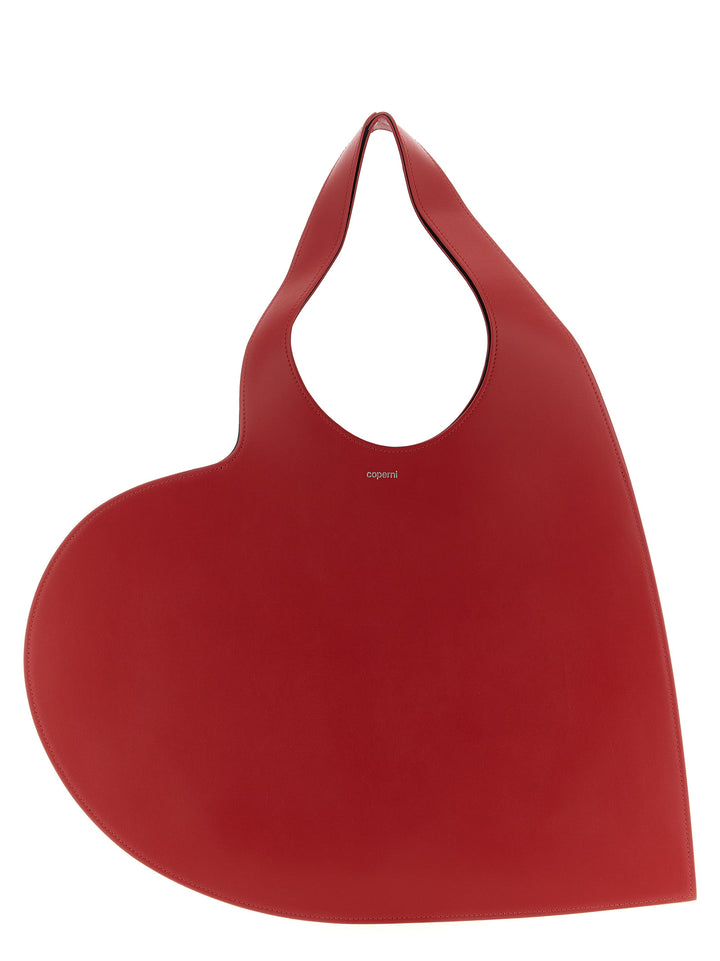 Coperni Heart Shoulder Bags - Red | 34cdd9d49fd681ced15213b29f37e4cb59089c7a