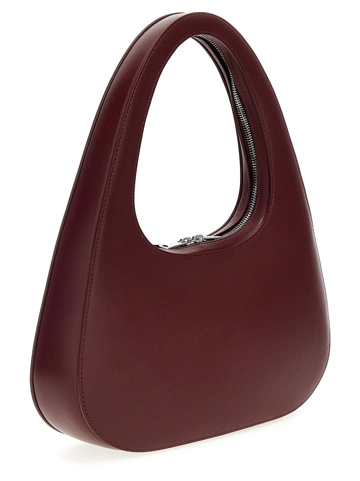 Large Baguette Swipe Bag Shoulder Bags Bordeaux