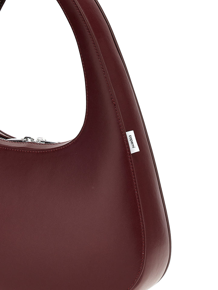 Large Baguette Swipe Bag Shoulder Bags Bordeaux